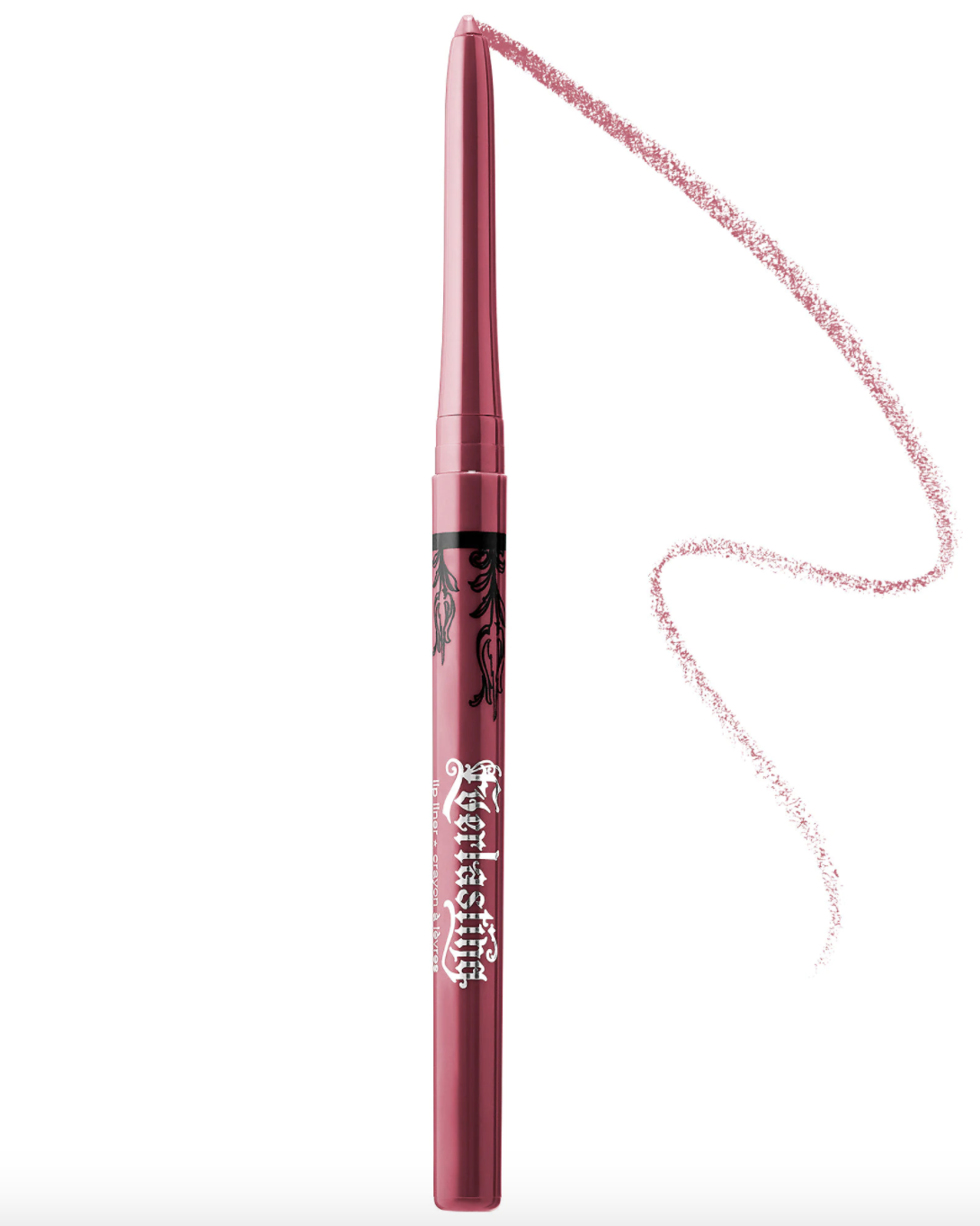 The lip liner in a mauve pink shade