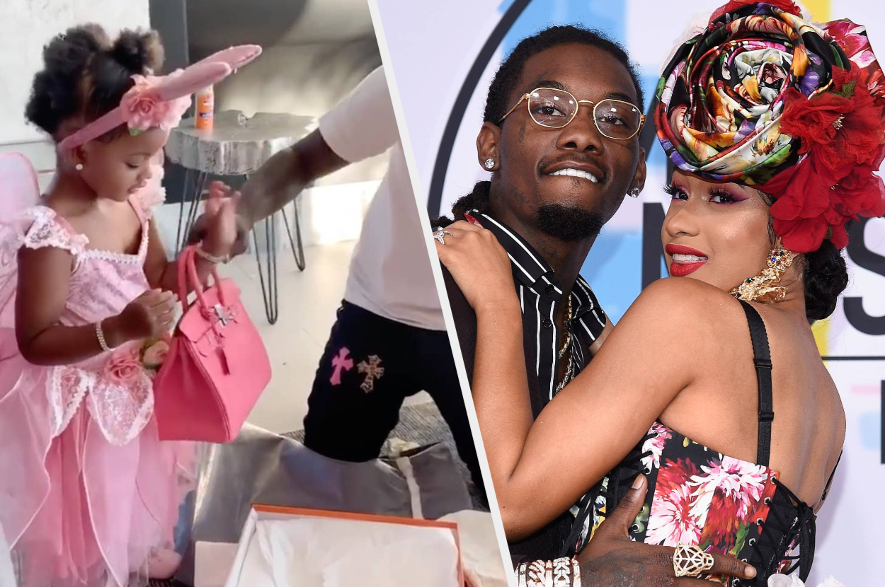Cardi B's Daughter Got A Birkin Bag For Her Birthday And People