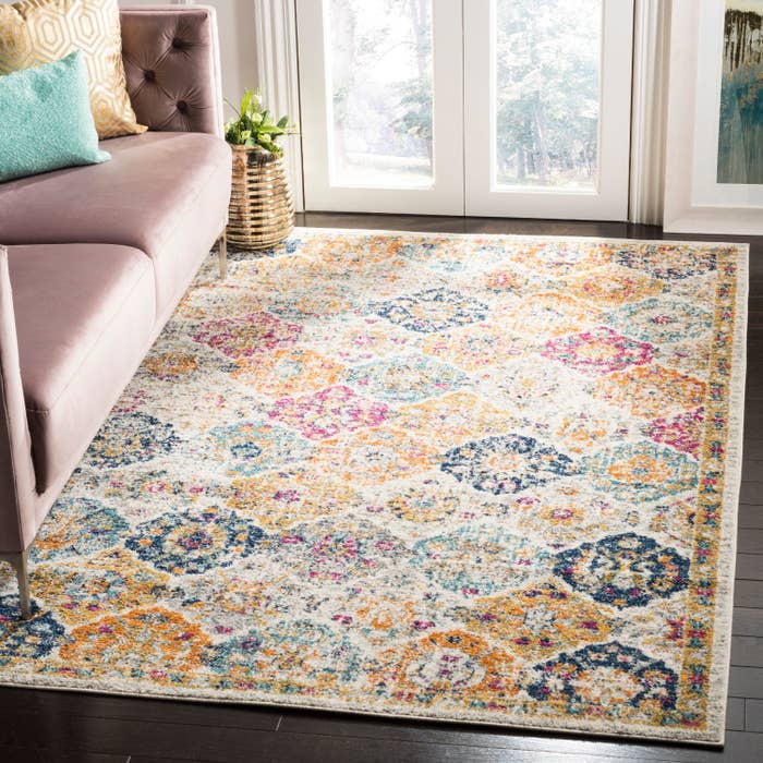 colorful area rug 