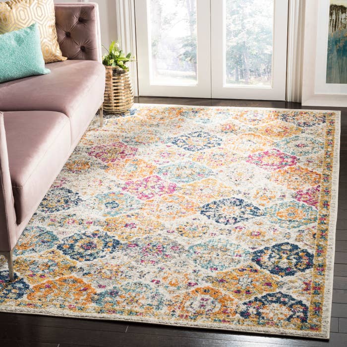 colorful area rug