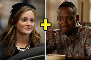 Blair from Gossip Girl and Winston from New Girl 