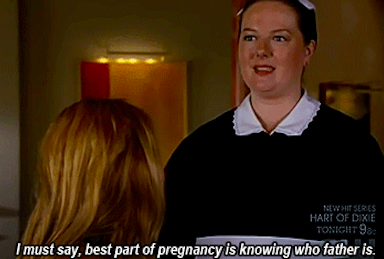 Dorota says the best part of pregnancy is knowing who the father is