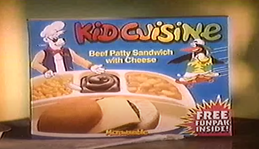 儿童美食汉堡套餐的截图。