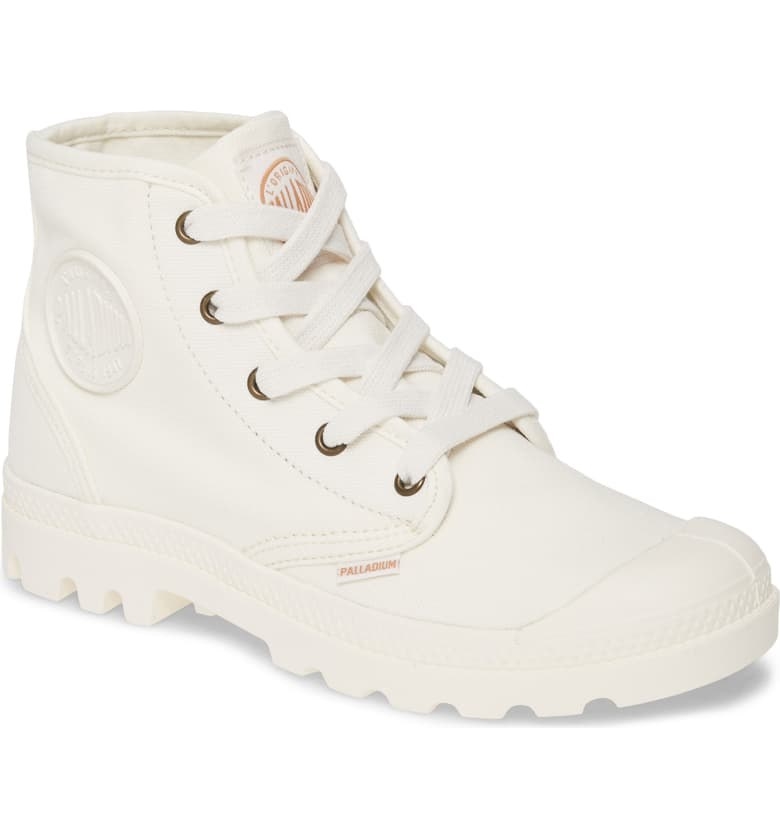 Palladium Pampa Bootie in marshmallow colorway