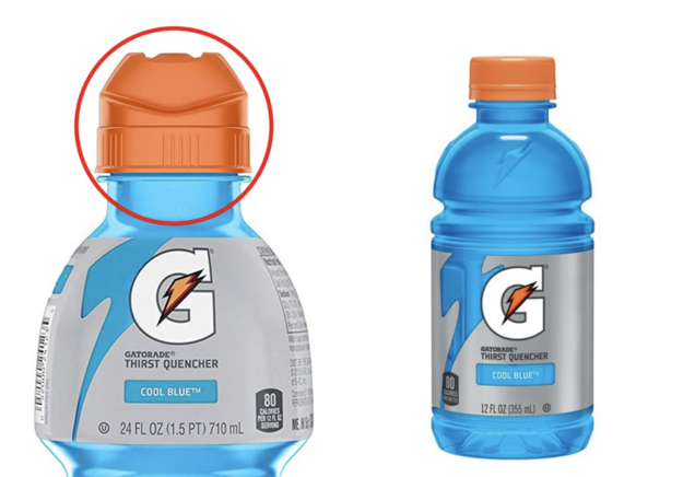 twist top gatorade bottle