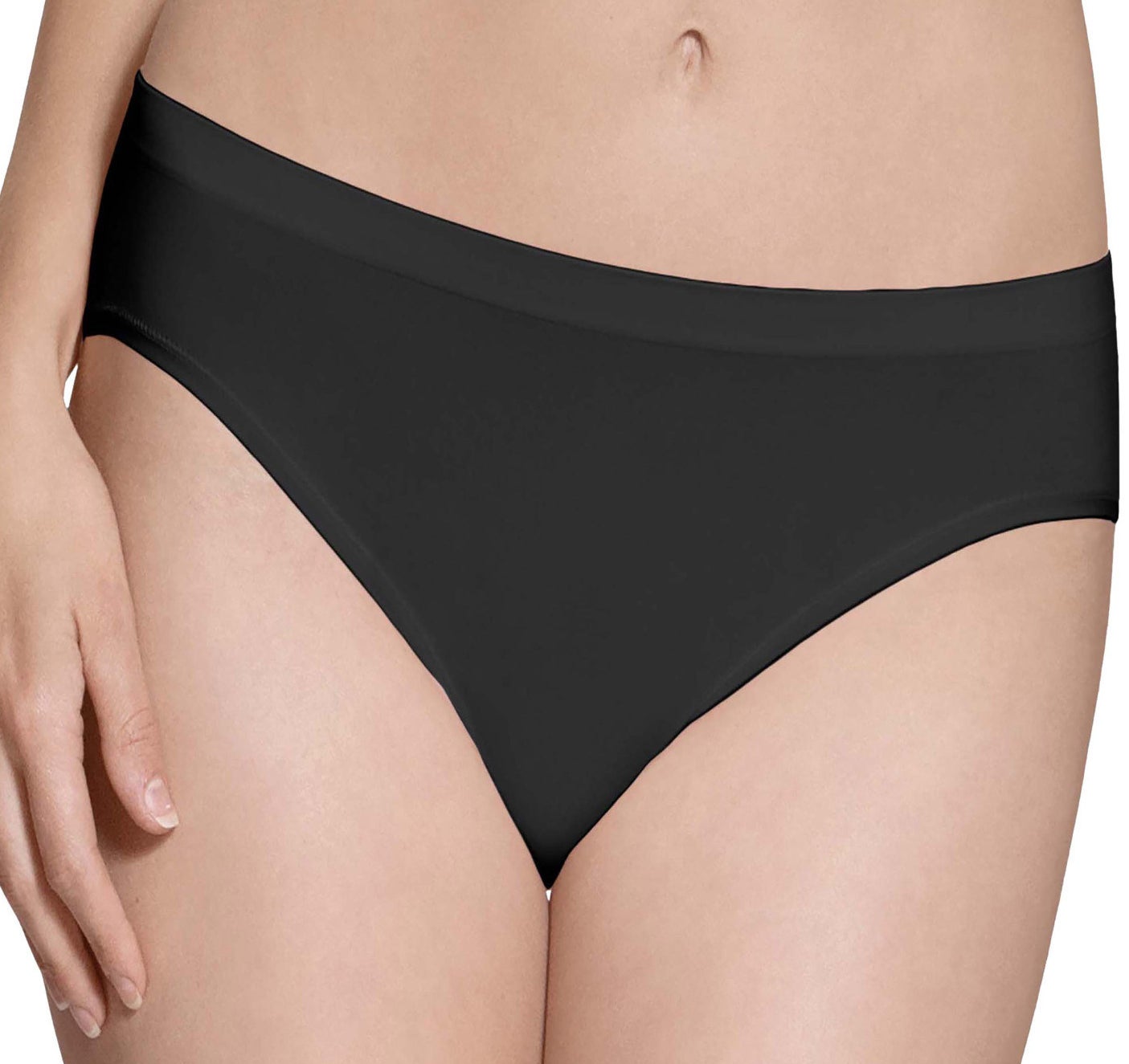 The underwear in black