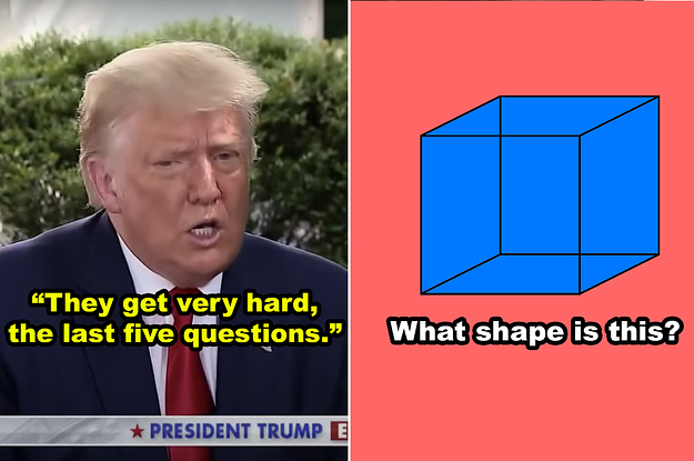 Donald Trump's Cognitive Test Can You Pass It?