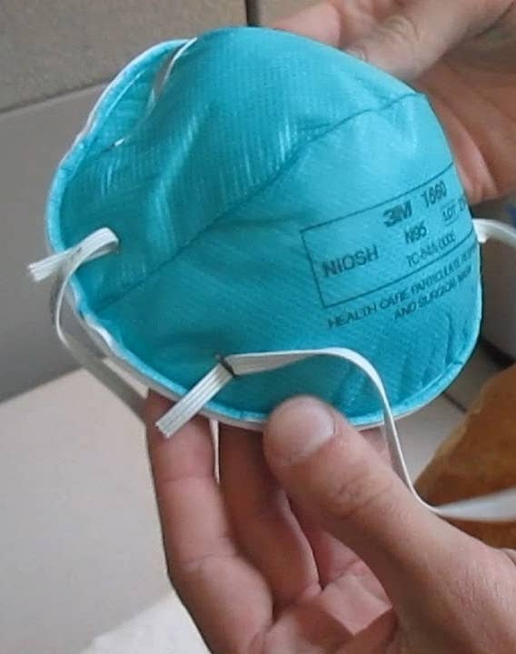 Photo of N95 mask