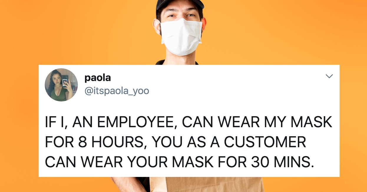 Why There's No Reason To Not Wear A Mask
