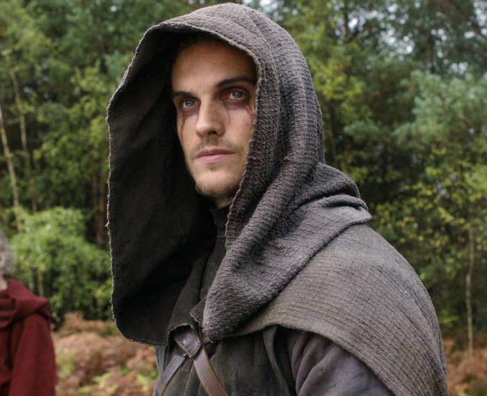 Daniel Sharman as the Weeping Monk in &quot;Cursed&quot;