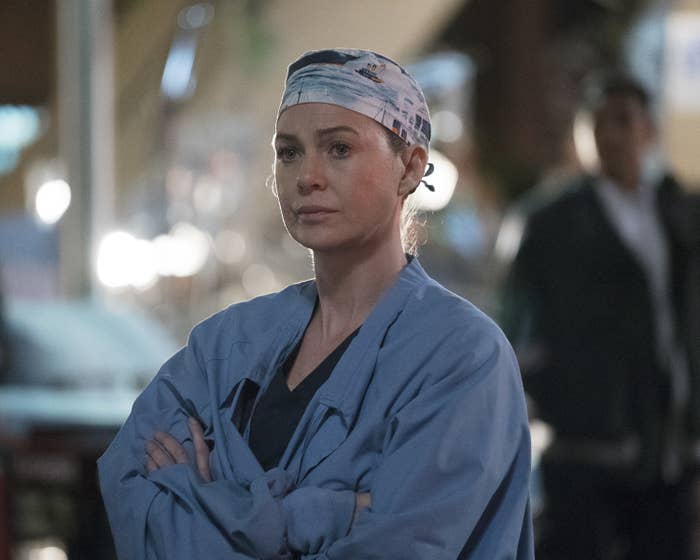 Ellen Pompeo as Meredith Grey in Grey&#x27;s Anatomy