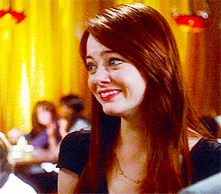 Emma Stone&#x27;s character in crazy stupid love says wow