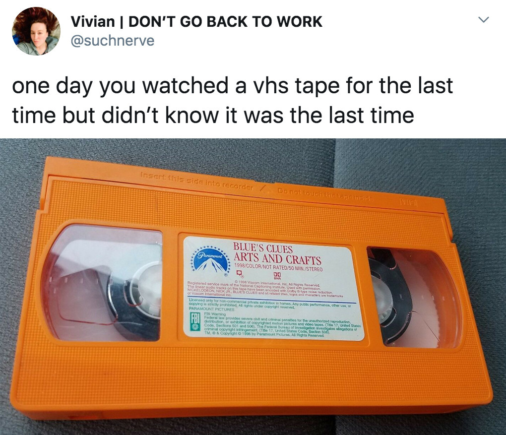 vhs tape