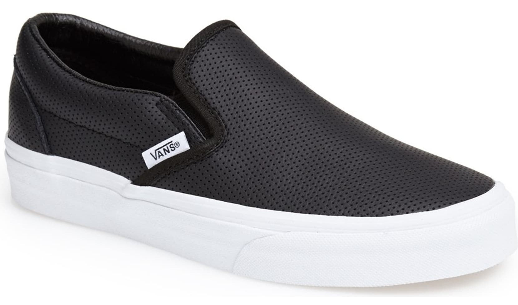 The slip-on sneakers in black