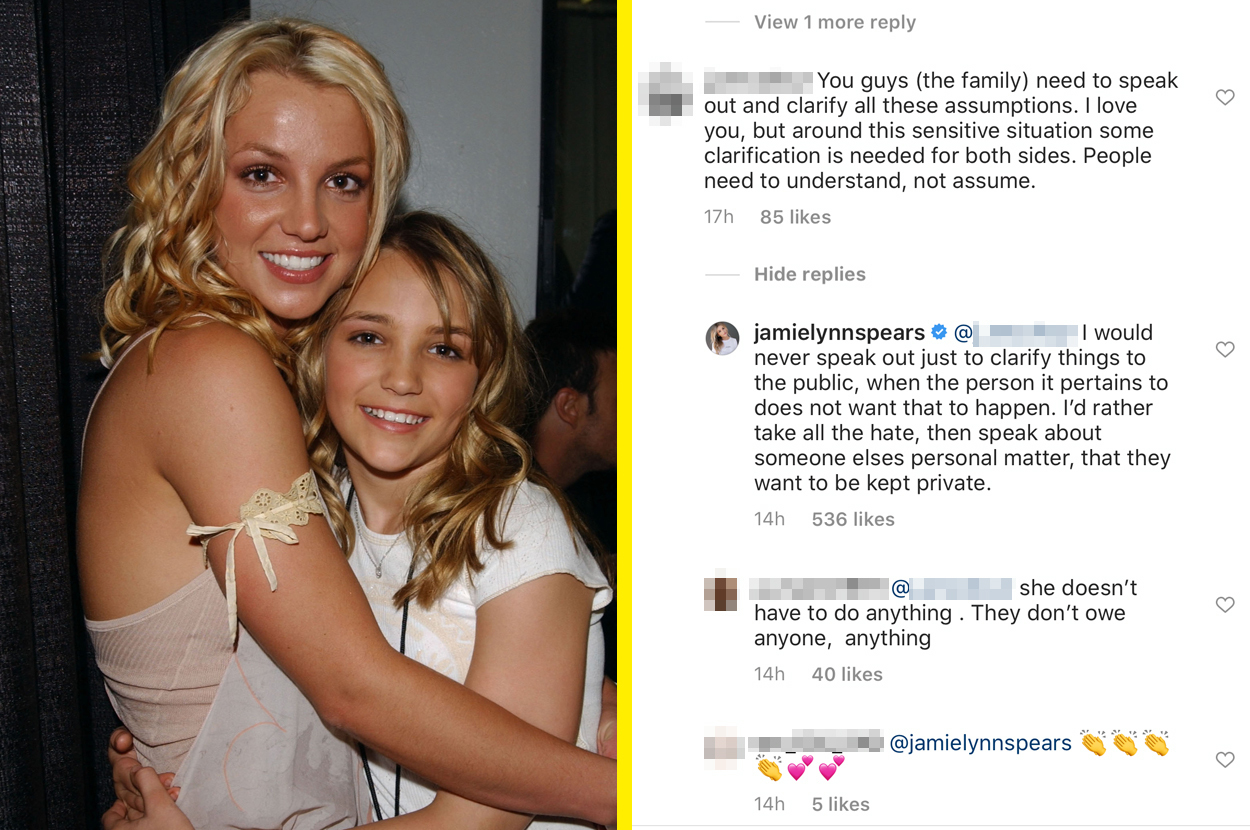 Jamie Lynn Spears Calls Britney \