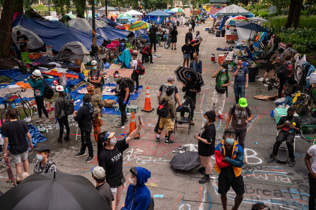 Occupy City Hall Protest Raided By NYPD