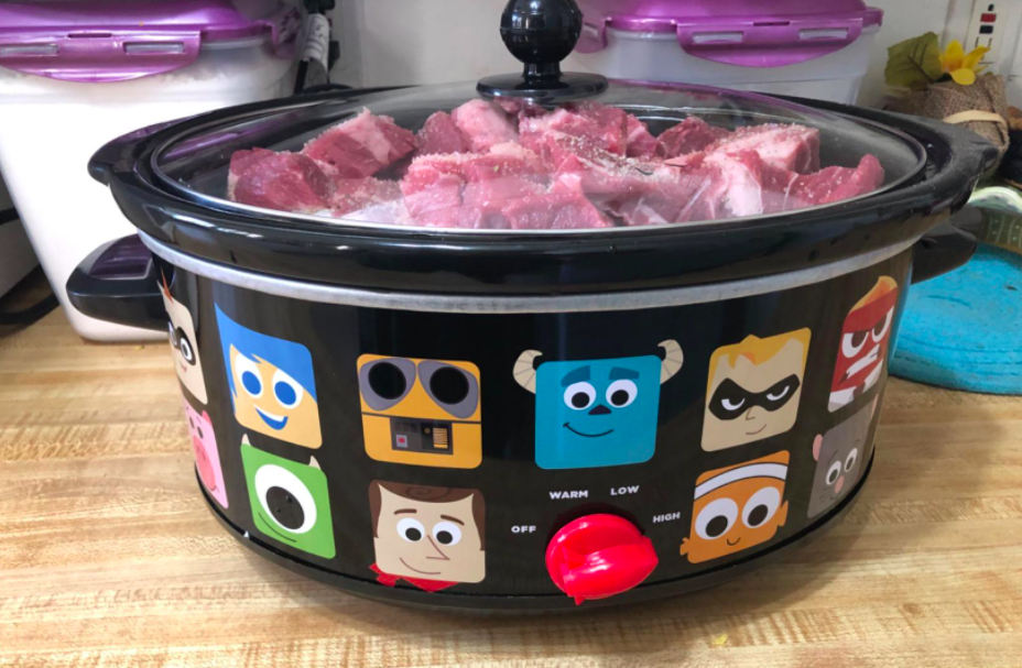 A reviewer photo of the slow cooker 