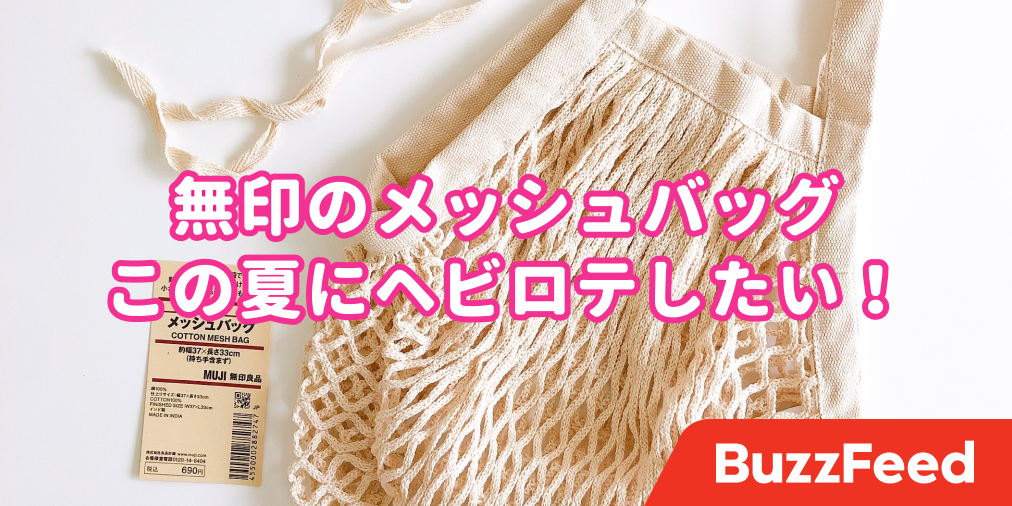 無印の 690円バッグ がむっちゃ可愛い これはコスパの鬼では