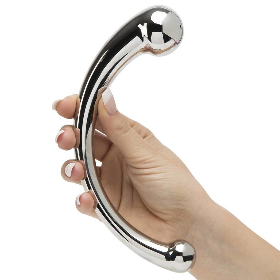 The njoy pure wand stainless steel dildo 