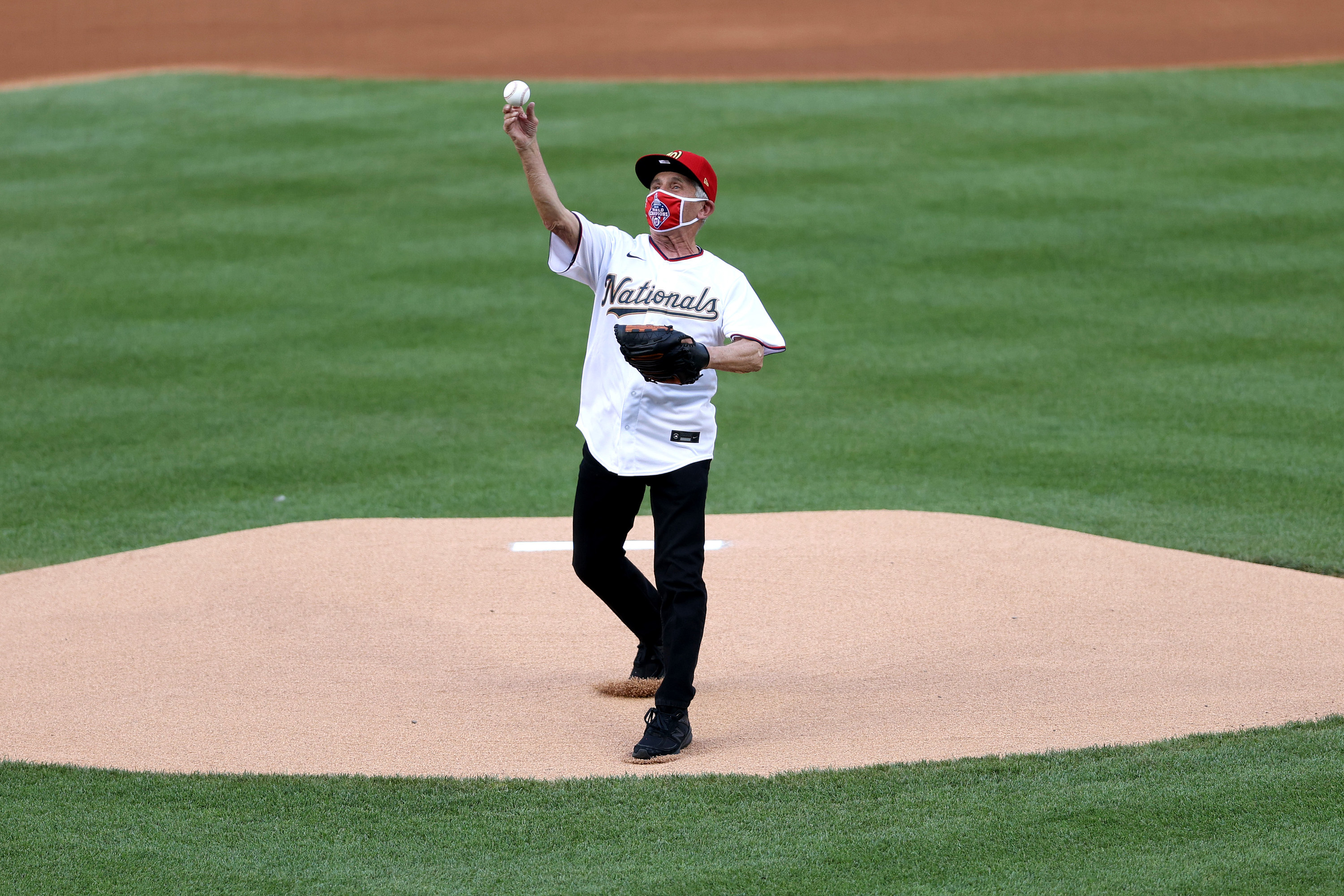 Dr Fauci Threw A Terrible Opening Pitch And It S Actually Pretty Funny