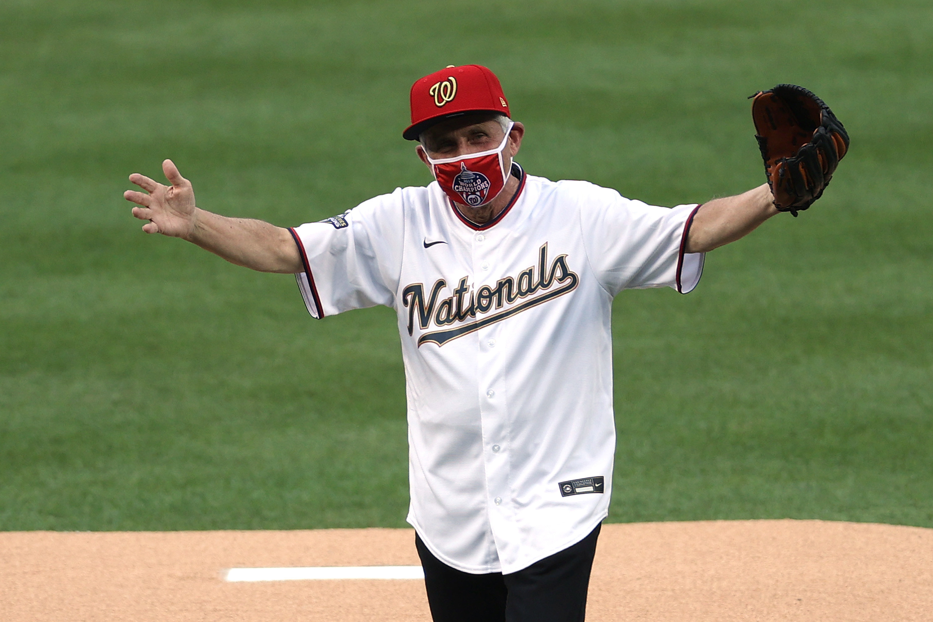 Dr Fauci Threw A Terrible Opening Pitch And It S Actually Pretty Funny