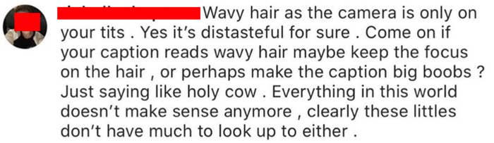 A troll telling Maren "littles don't have much to look up to"