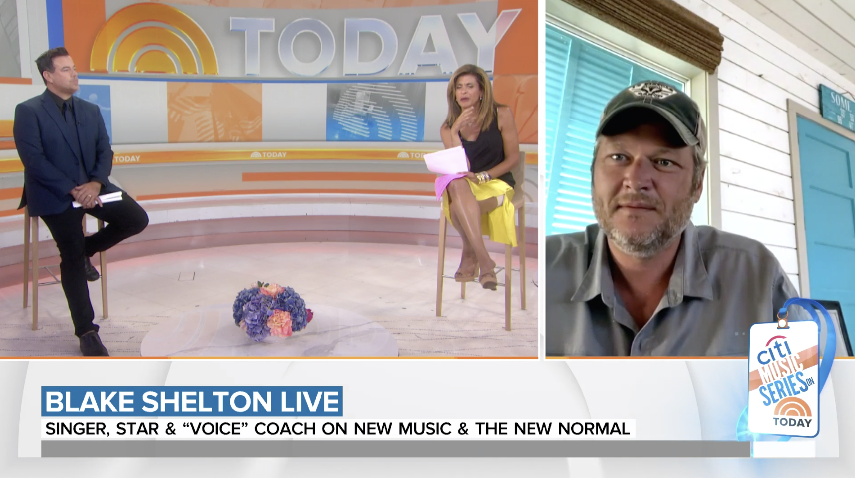 Hoda Kotb asks Blake Shelton about Gwen Stefani&#x27;s children