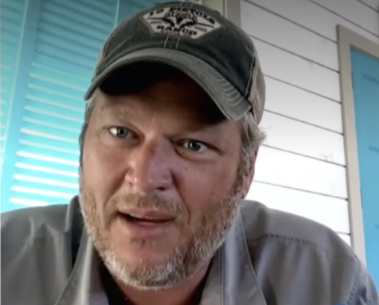 Blake Shelton saying parenting is &quot;a scary moment for me&quot;