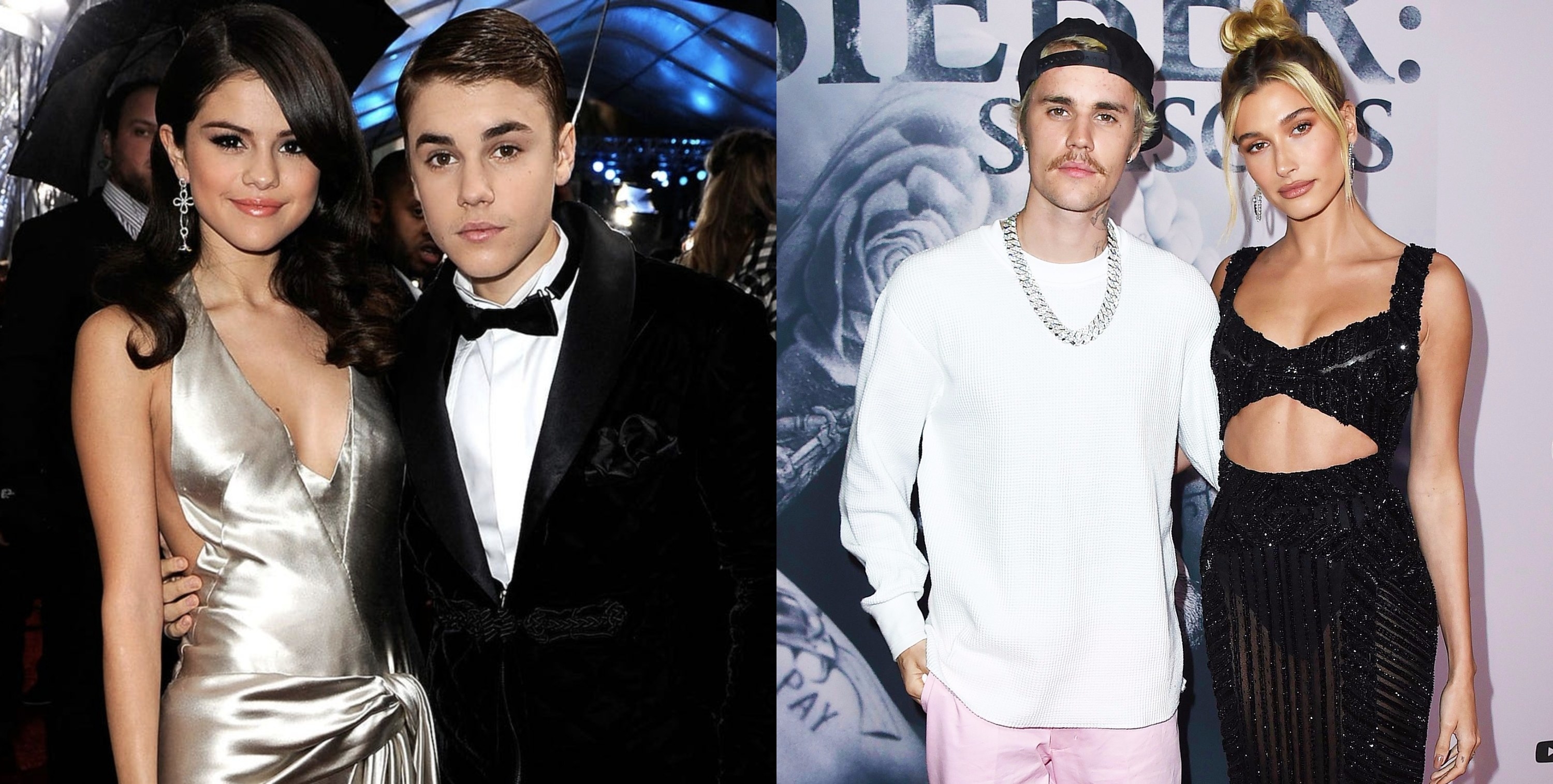 Selena Gomez & Justin Bieber/ Hailey Baldwin & Justin Bieber