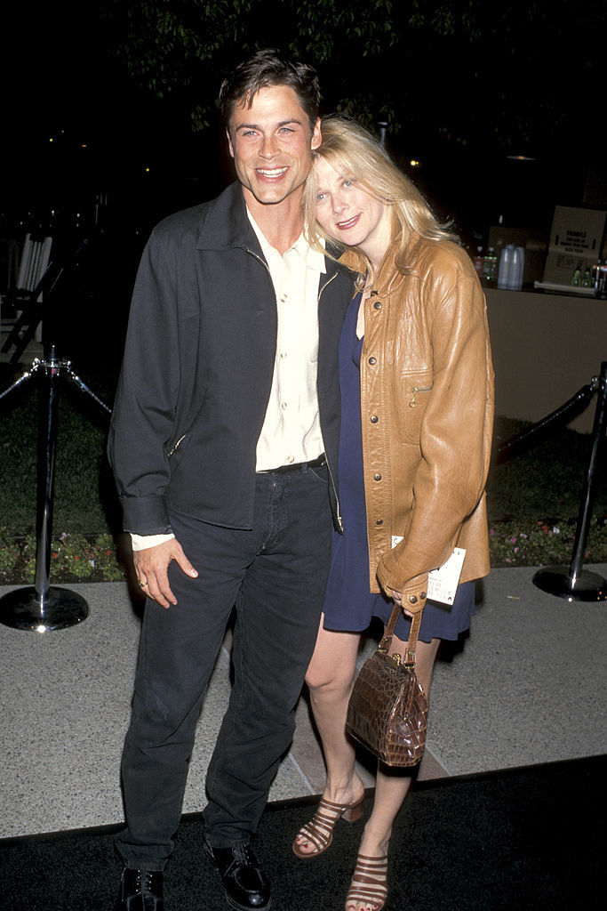 Rob Lowe and Sheryl Berkof in 1995