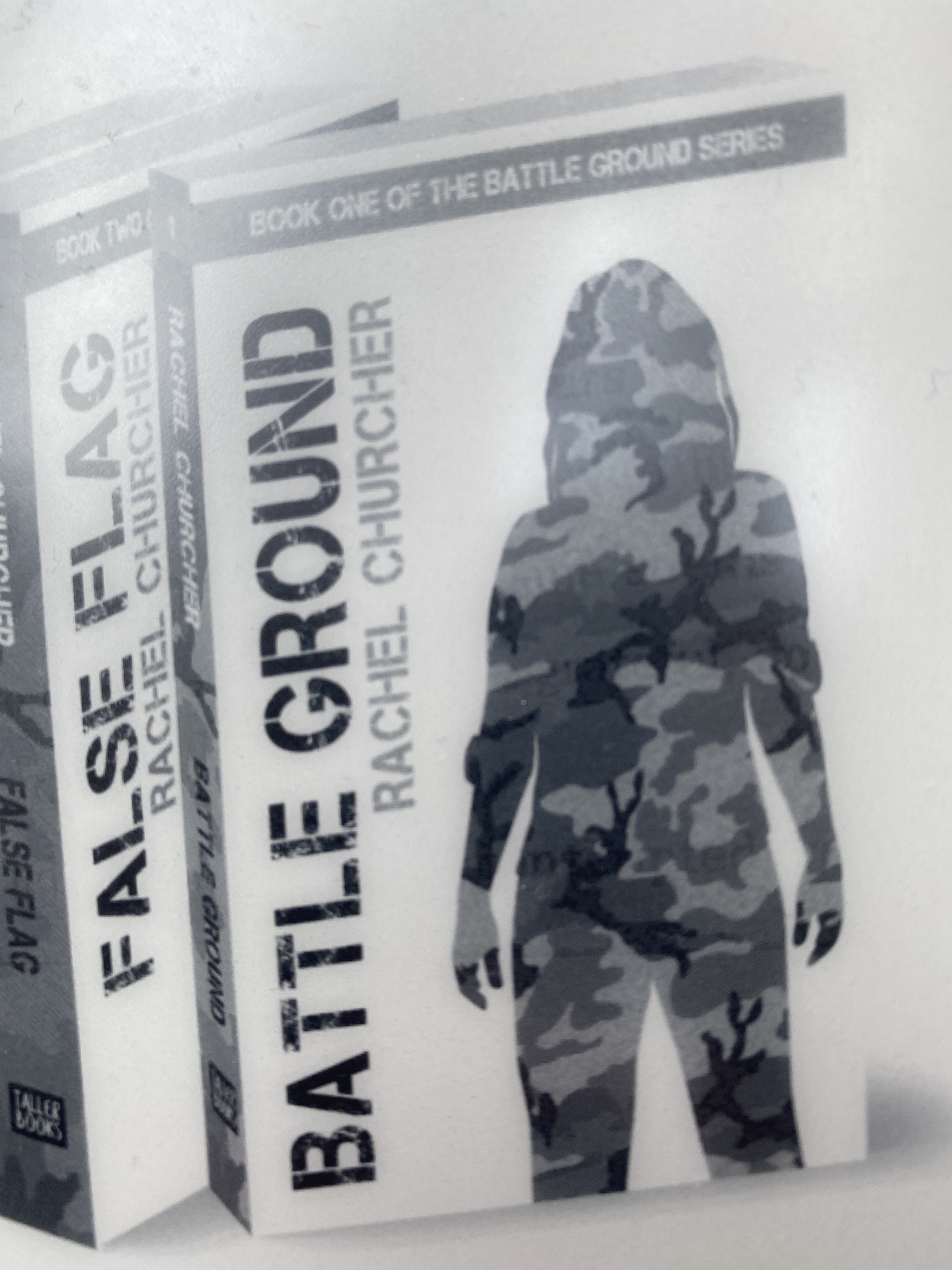 E-book cover - Battle Ground by Rachel Churcher