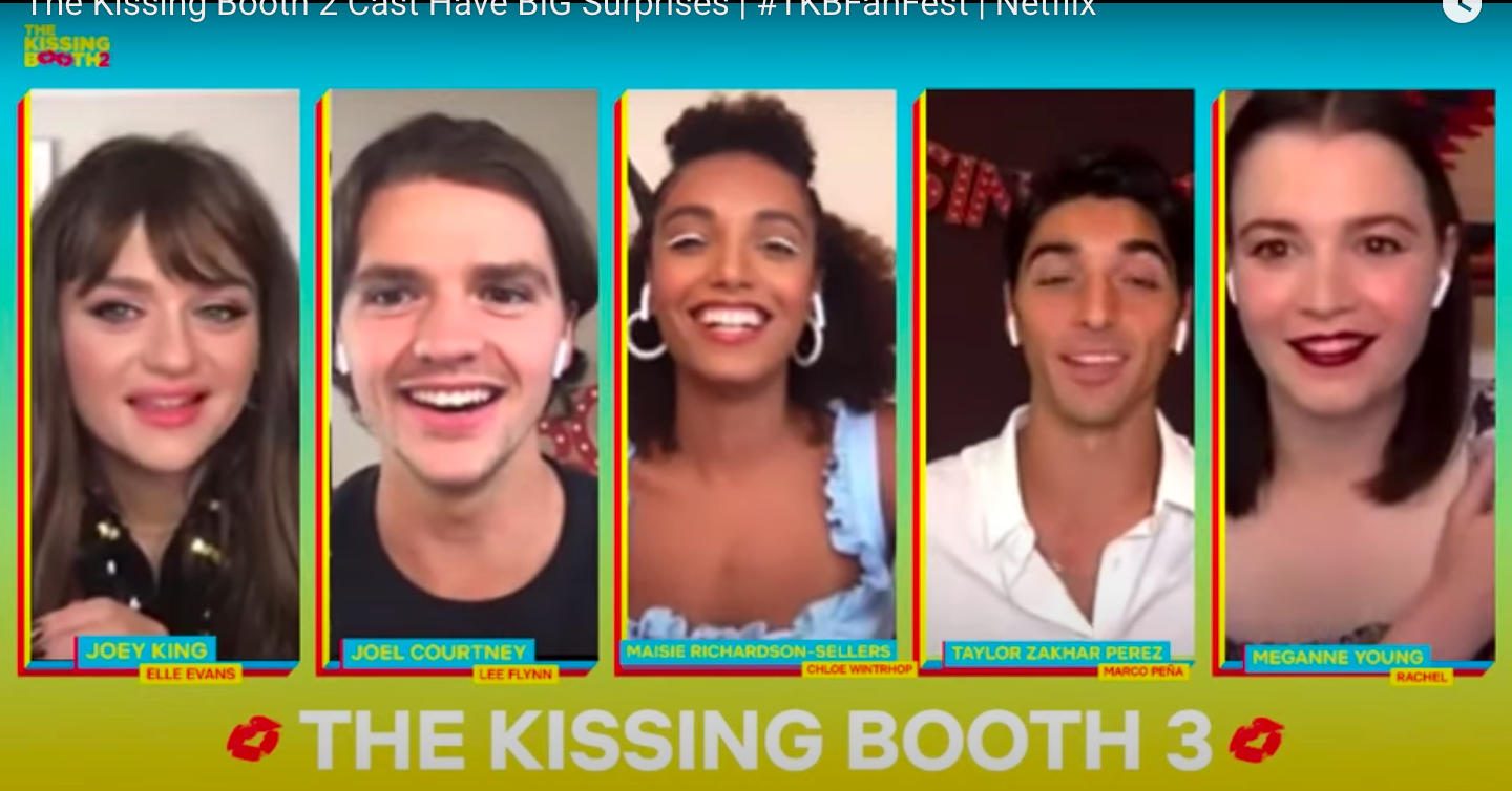 what time is the kissing booth coming out