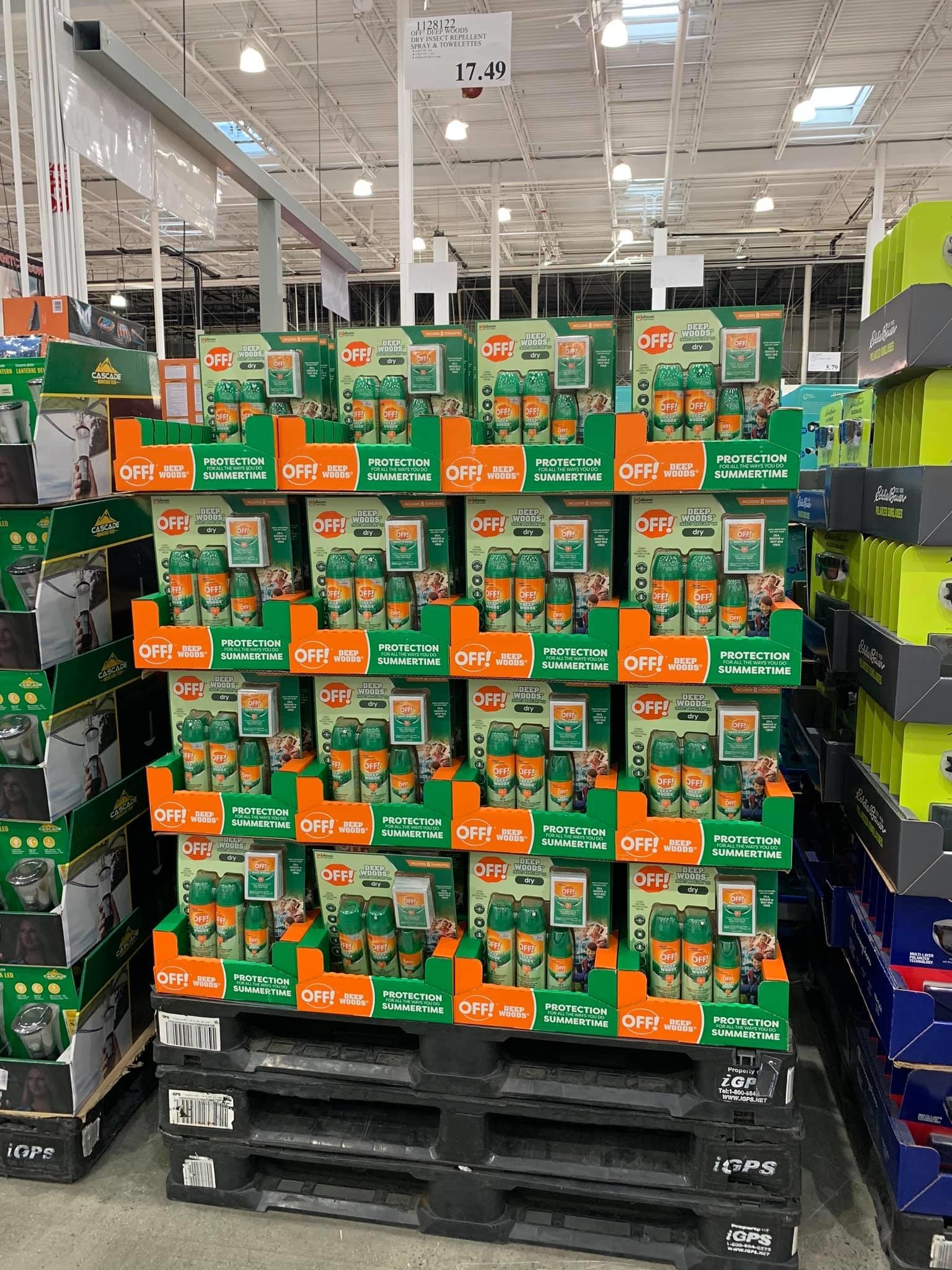 Mosquito repellent at Costco Alaska