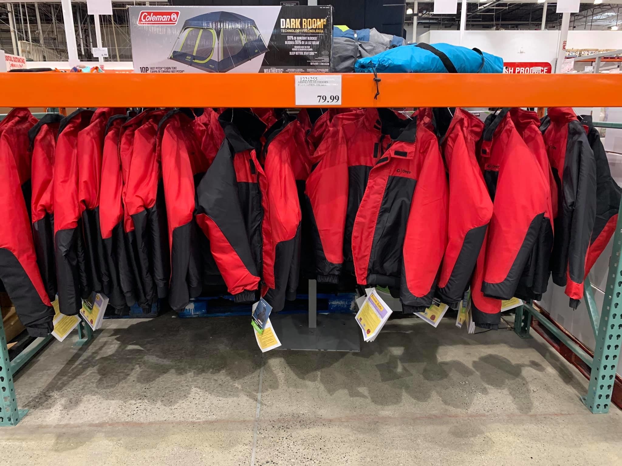 Float coats at Costco Alaska