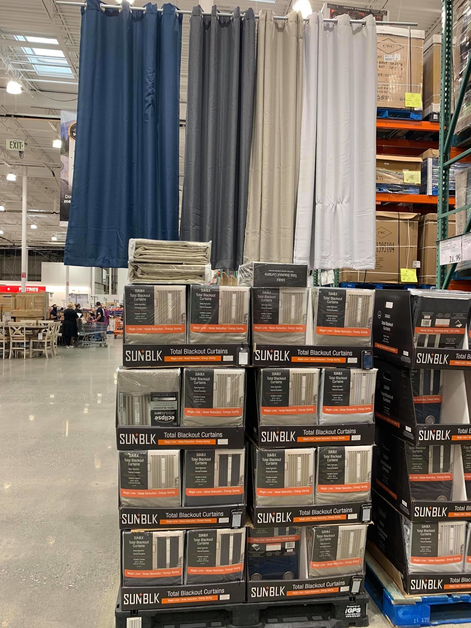 Blackout curtains at Costco Alaska