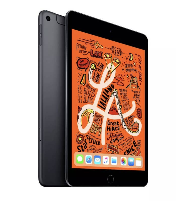 the black iPad mini