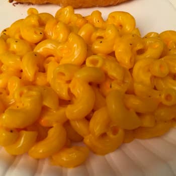 A reviewer's mac 'n' cheese made with the powder
