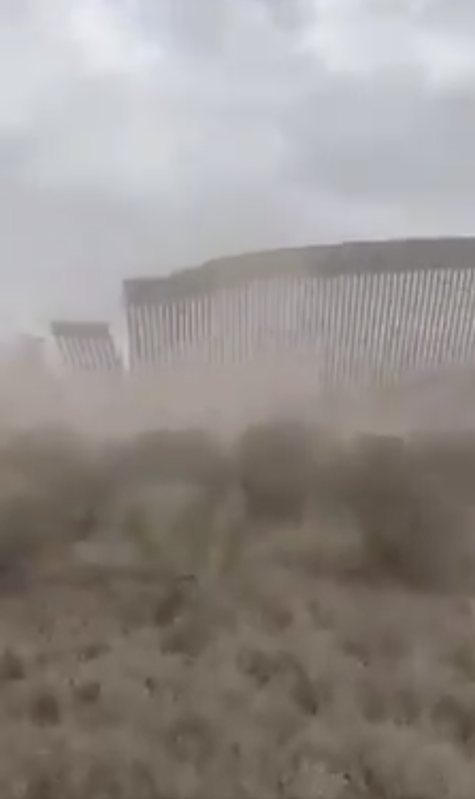 Us Officials Confirmed Hurricane Hanna Didn T Toppled Over Border Wall