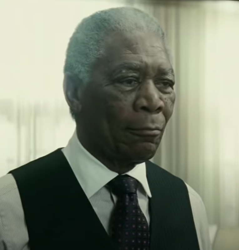 摩根·弗里曼（Morgan Freeman）饰演纳尔逊·曼德拉（Nelson Mandela）