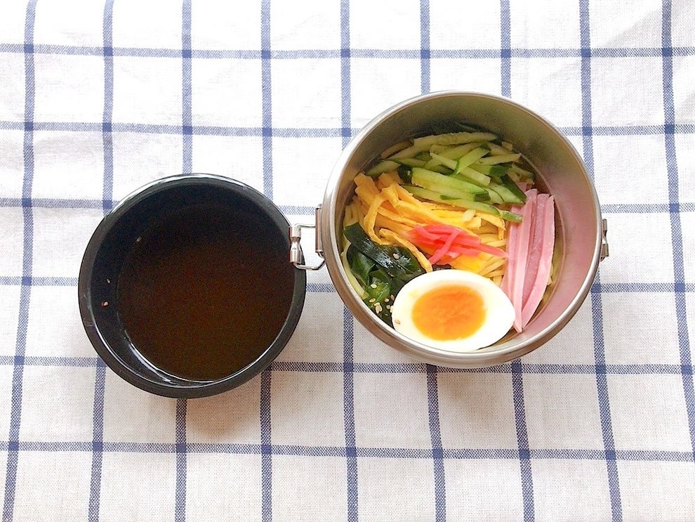 夏のランチの新常識 冷たい麺をそのまま持ち歩けるお弁当箱 使いやすさバツグンです