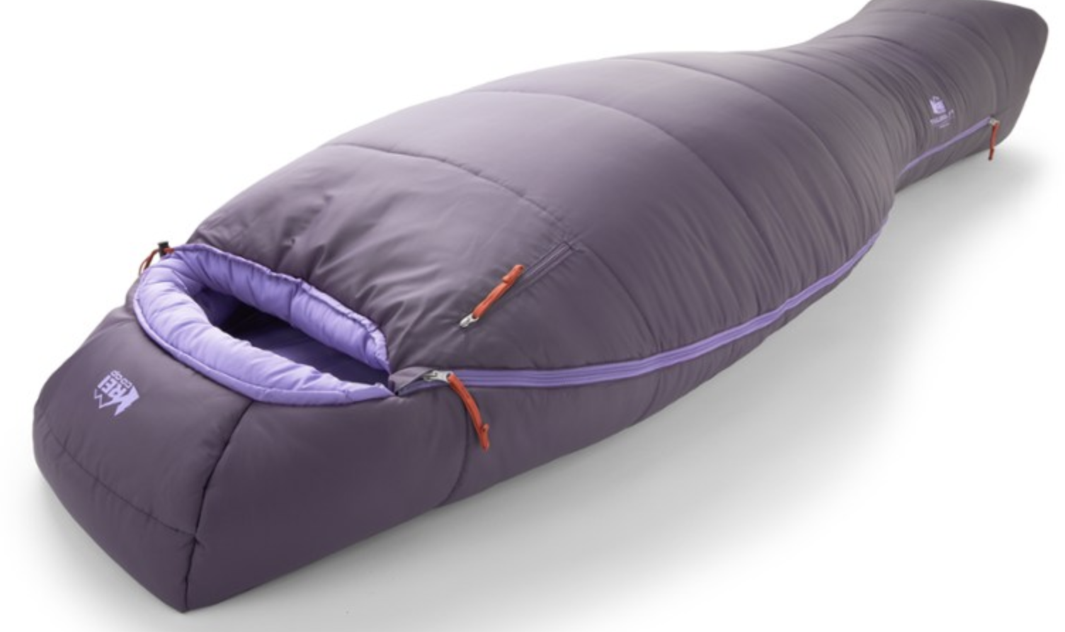 purple mummy sleeping bag