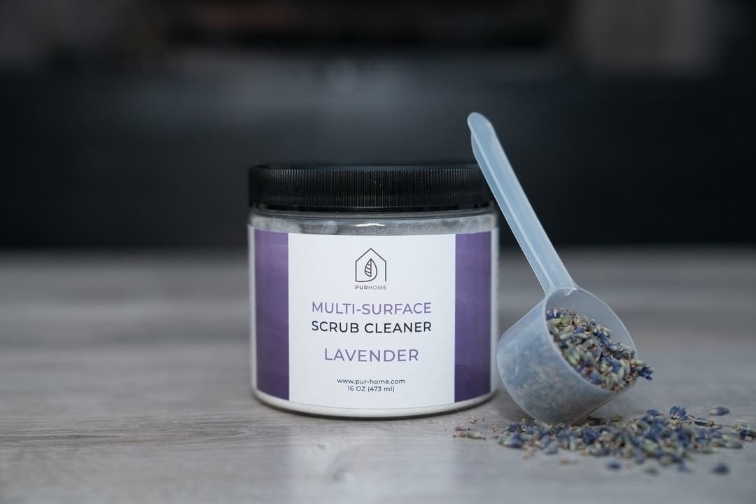 The lavender cleaning powder