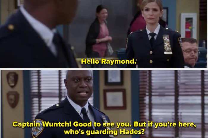 Raymond Holt Insults Madeline Wuntch In Brooklyn Nine Nine