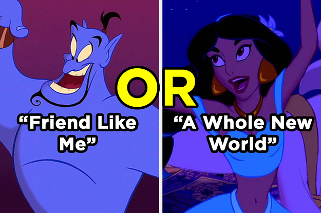 What Is The First Song You Think Of When You Hear These Disney Movie Titles?