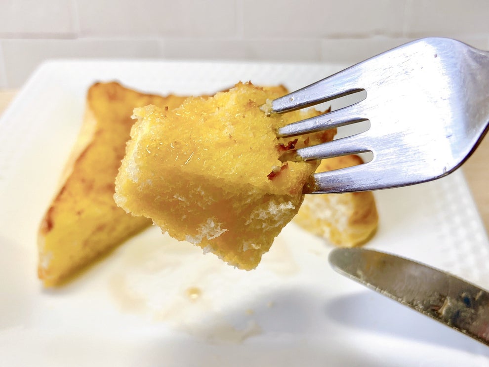 美味しすぎて声出た 1日1個食べてる ファミマの フレンチトースト がとろとろすぎて感動した