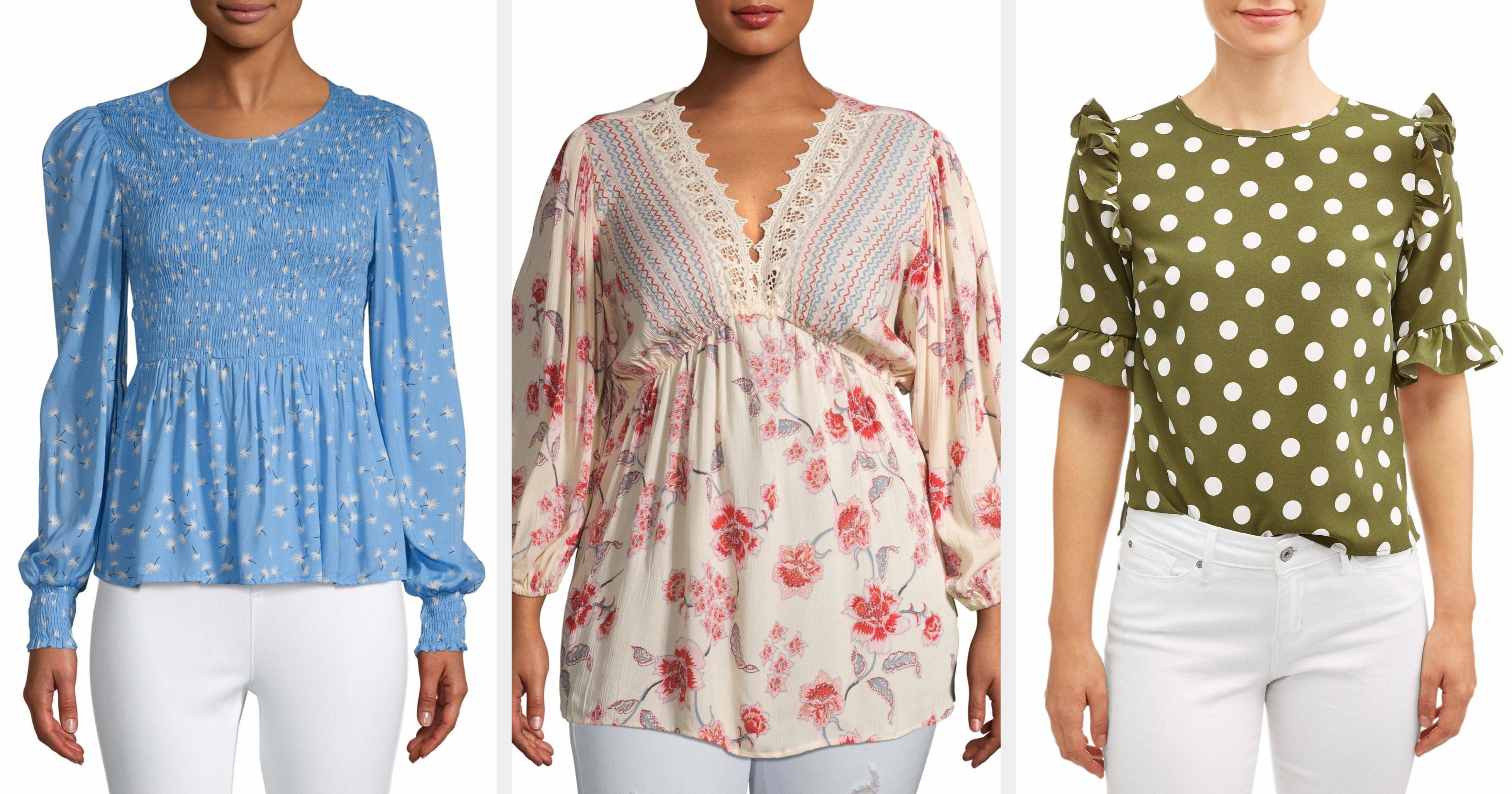 21 Simply Beautiful Tops From Walmart