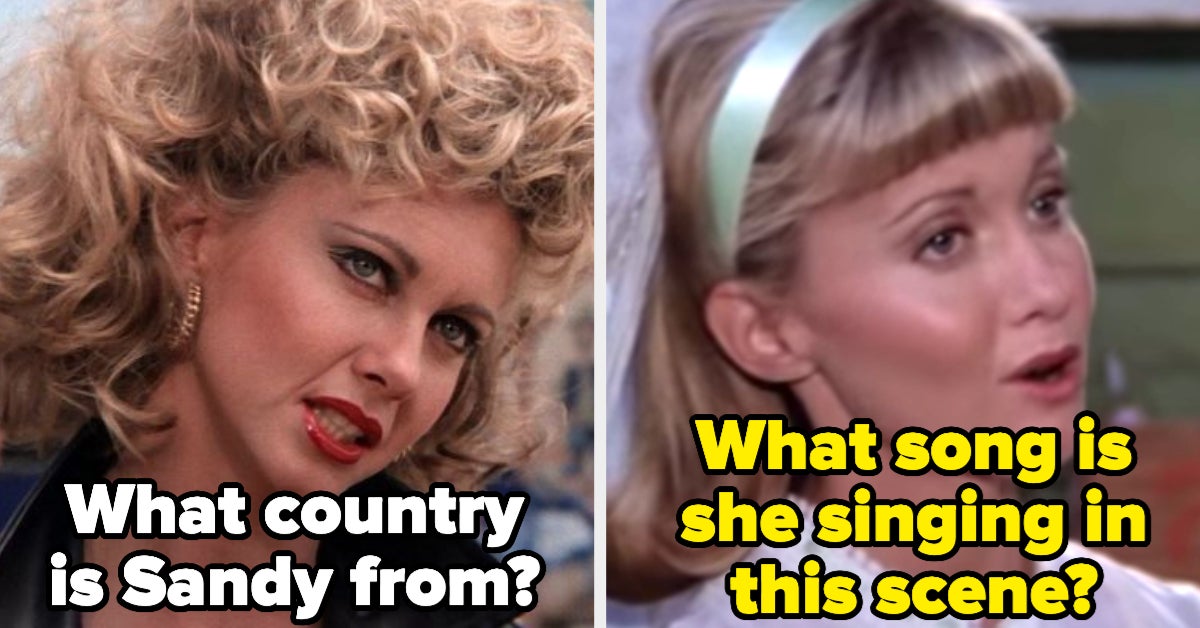 Sandy From Grease Trivia Quiz