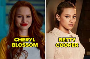 Cheryl Blossom and Betty Cooper from Riverdale