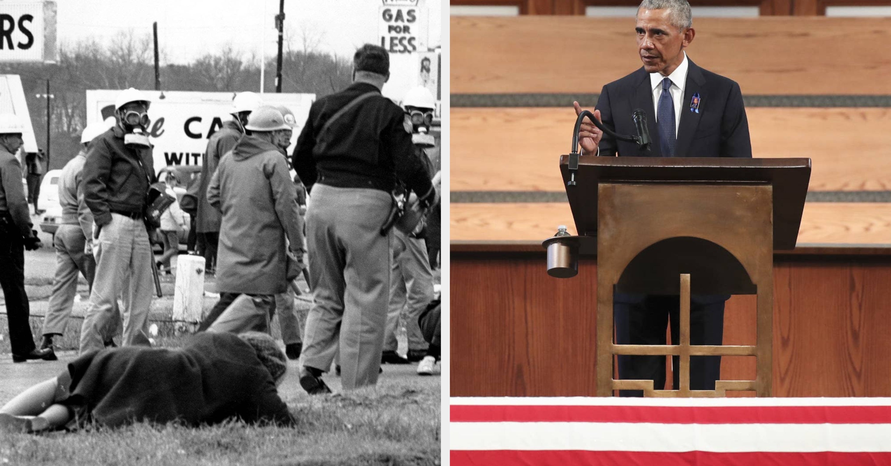 Obama Mentions Portland Protests In John Lewis Eulogy