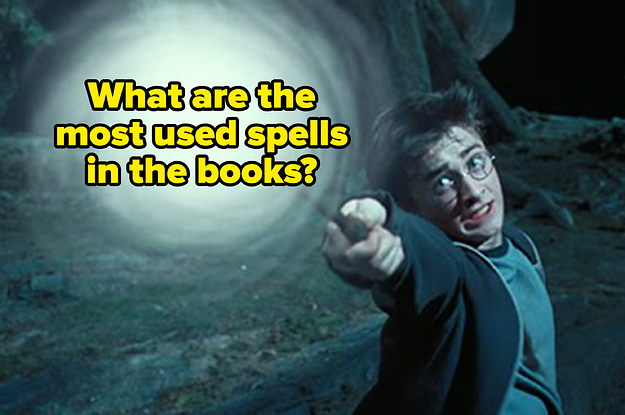 Can You Name The 15 Most Used Spells In The "Harry Potter" Books?